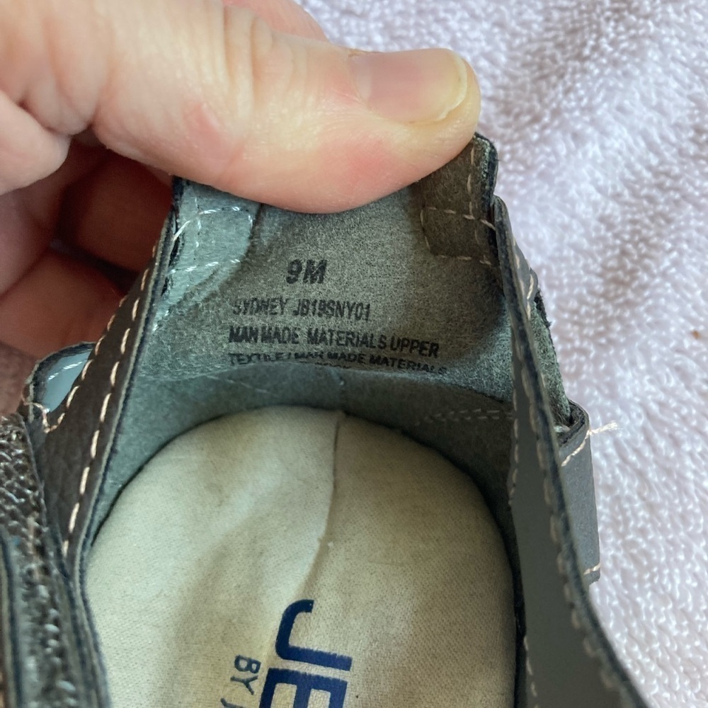 JBU Sydney grey sandals- 9 - Picture 3 of 6